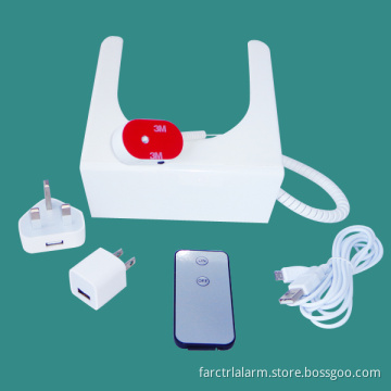 Tablet Aluminum Holder with Security Alarm Device